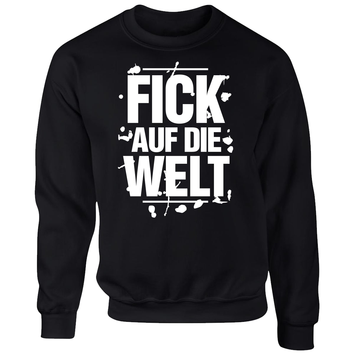 Bild von FICK AUF DIE WELT - SWEATER [schwarz]